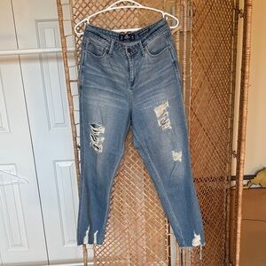 Hollister Ultra High Rise Mom Jean